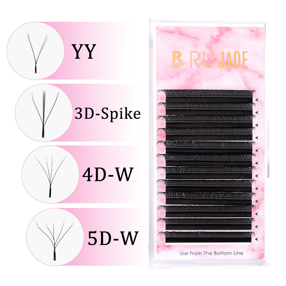 Individual Lash Tray - Rujade YY 3D 4D 5D W-vorm