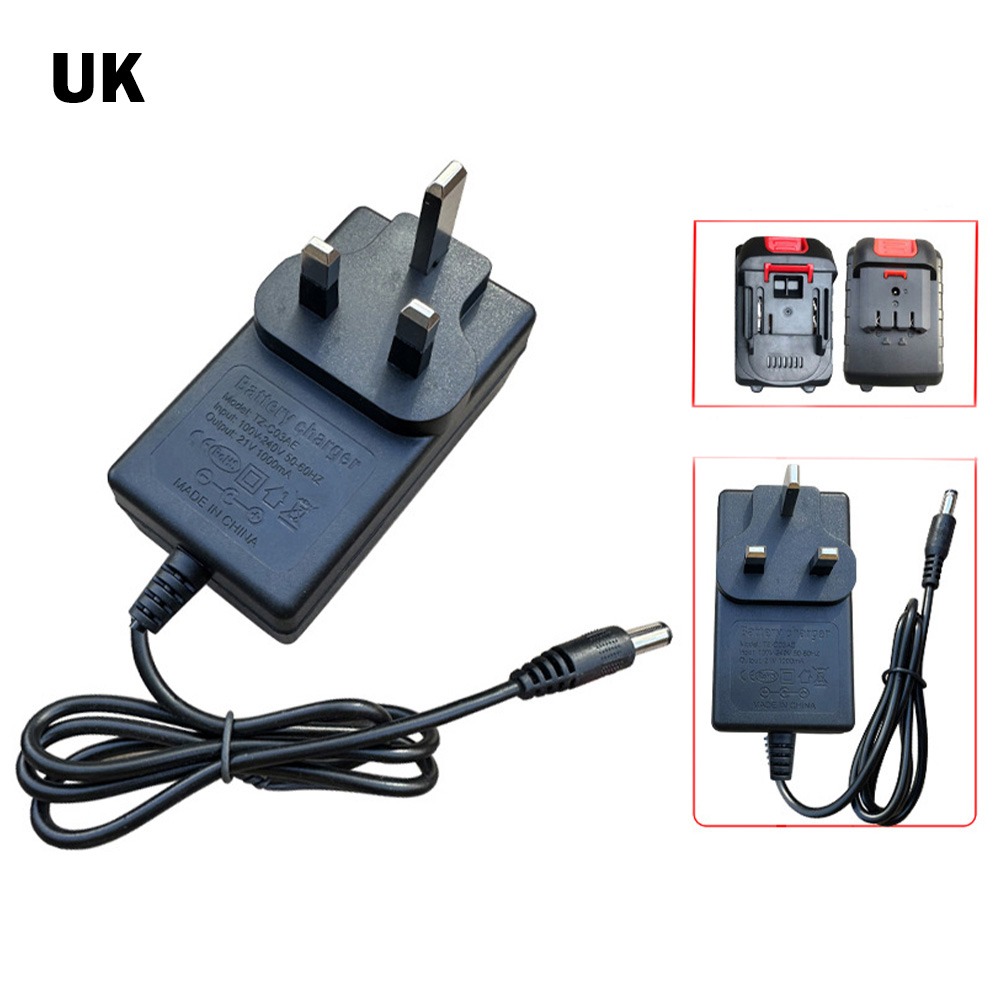 Eyelash Extension Uk - 21V Lithium Batterij Oplader US/EU/UK/AU Plug
