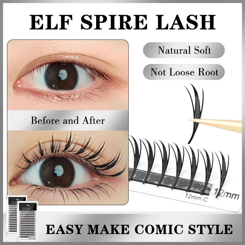 Winky Beauty Voorgemaakte Smal - Eyelash Extension Anime recensie en prijs
