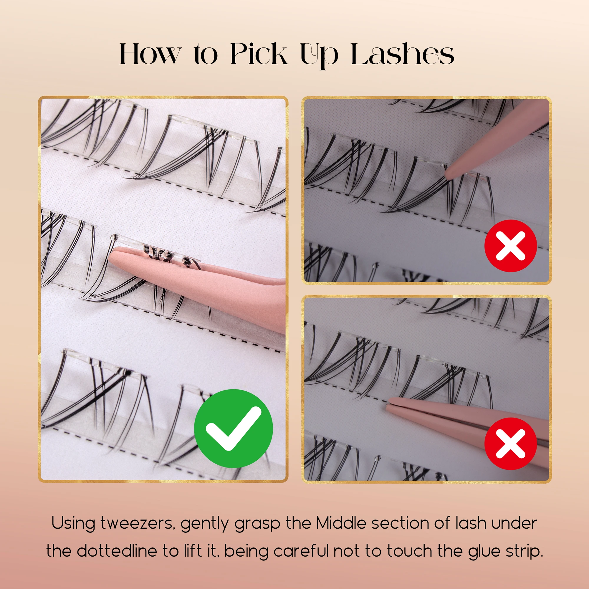 Befer Geen lijm nodig Onderste - Eyelash Extension Anime recensie en prijs