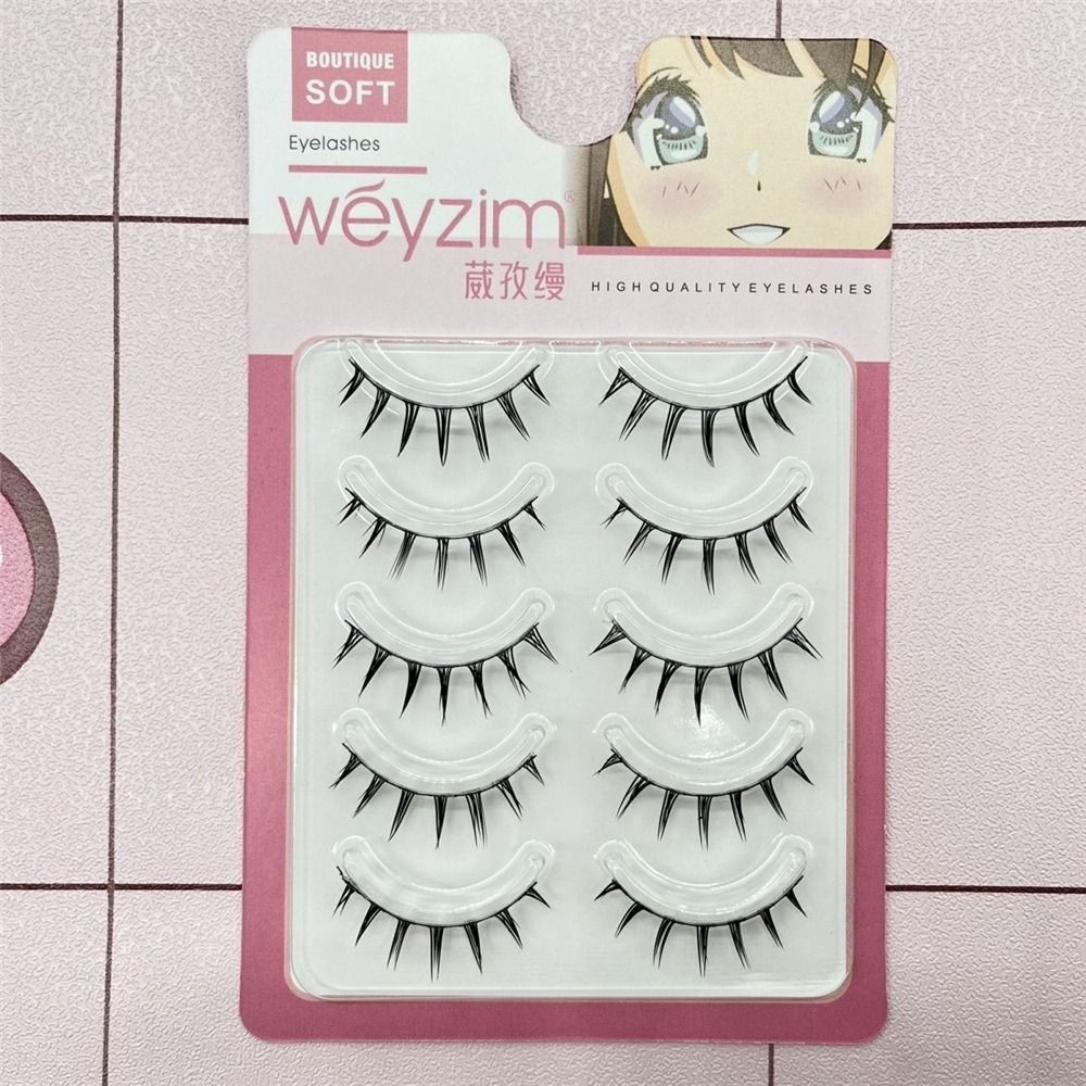 Faux Nertsen Valse Wimpers 5-P - Eyelash Extension Anime recensie en prijs