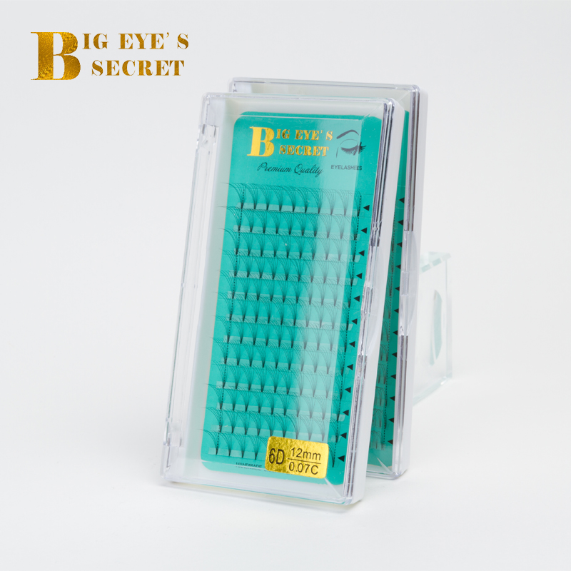 Big eye's secret Korte steel P - Eyelash Extension Russian Volume recensie en prijs