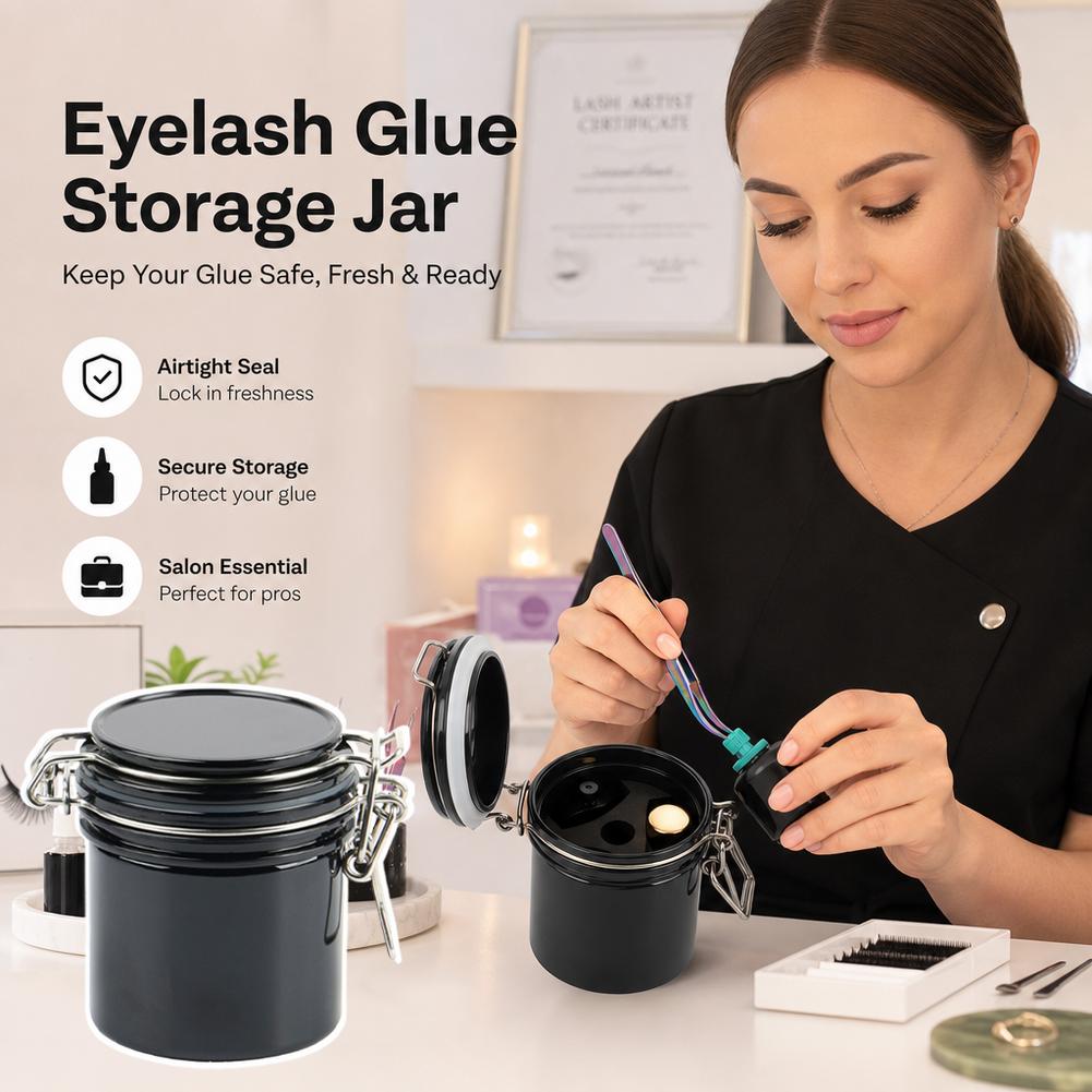 Wimperlijm-opslagtank Luchtdic - Eyelash Extension Repair recensie en prijs