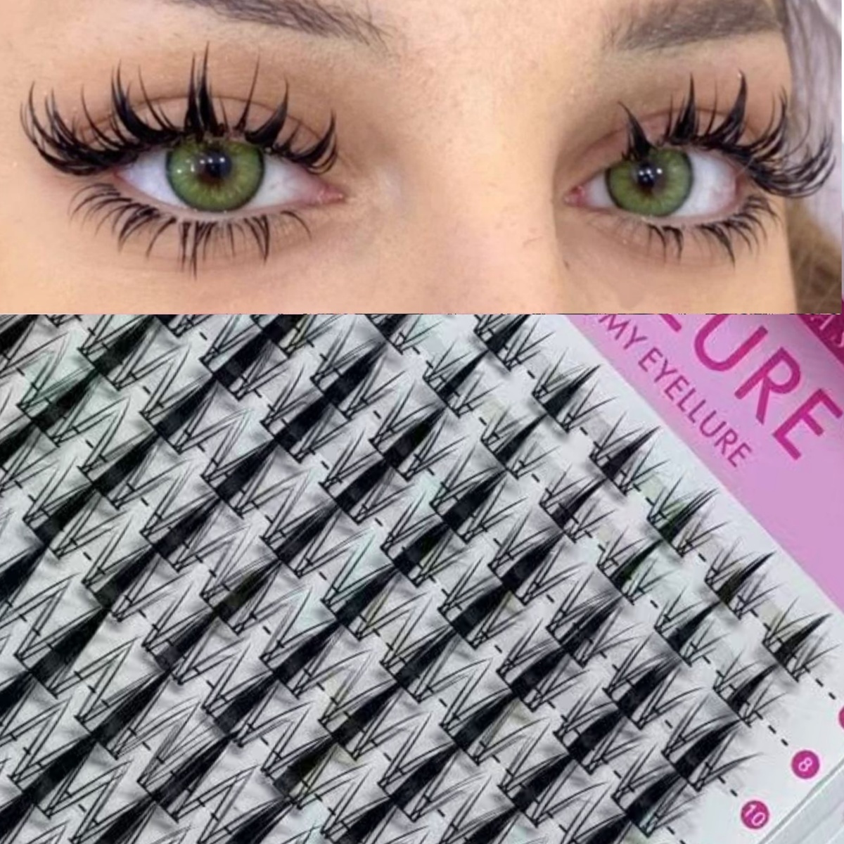 WINKLURE Manga Lash Clusters K - Eyelash Extension Anime recensie en prijs