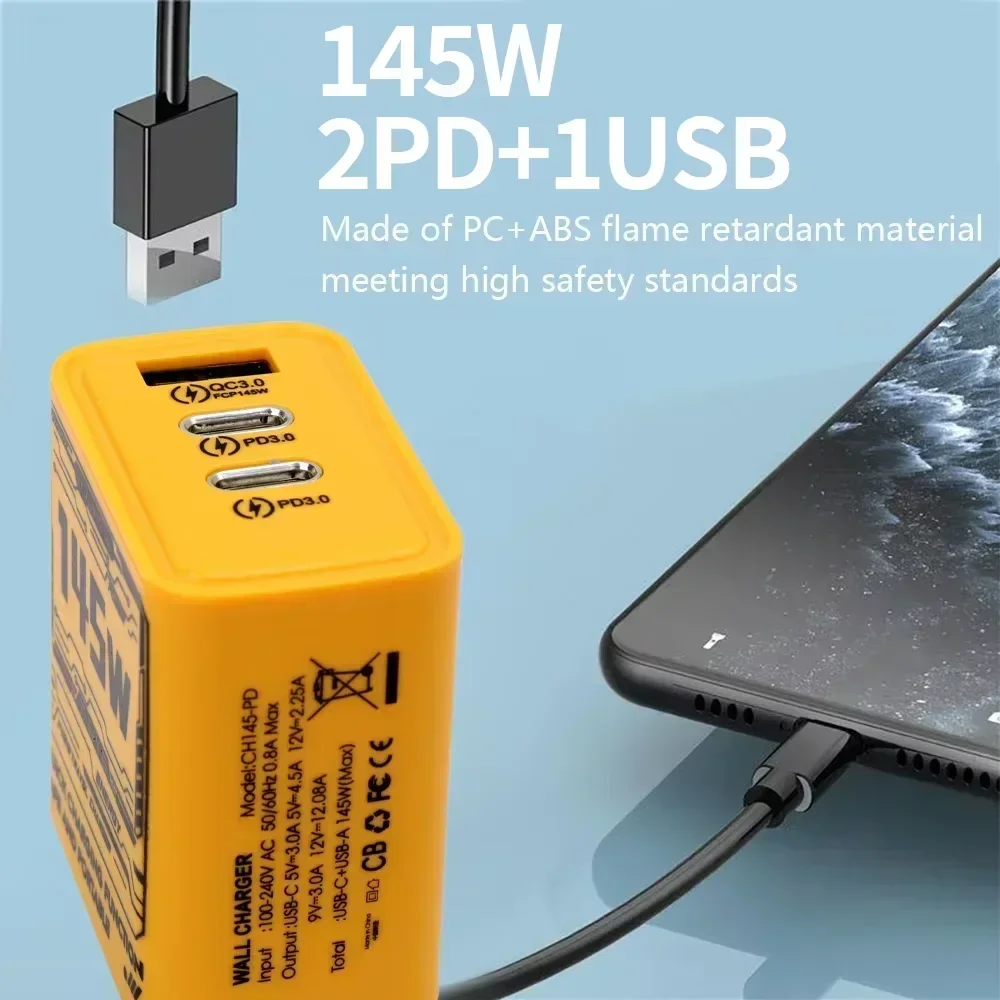 145W Ultrasnel opladen 3-poort - Eyelash Extension Uk recensie en prijs
