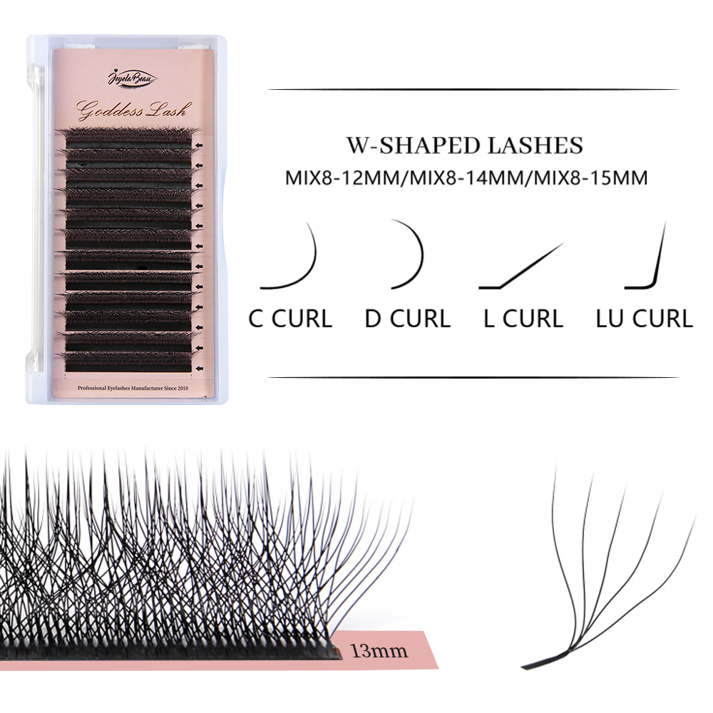 Godin W3D 4D 5D M Curl Wimperv - Individual Lash Tray recensie en prijs