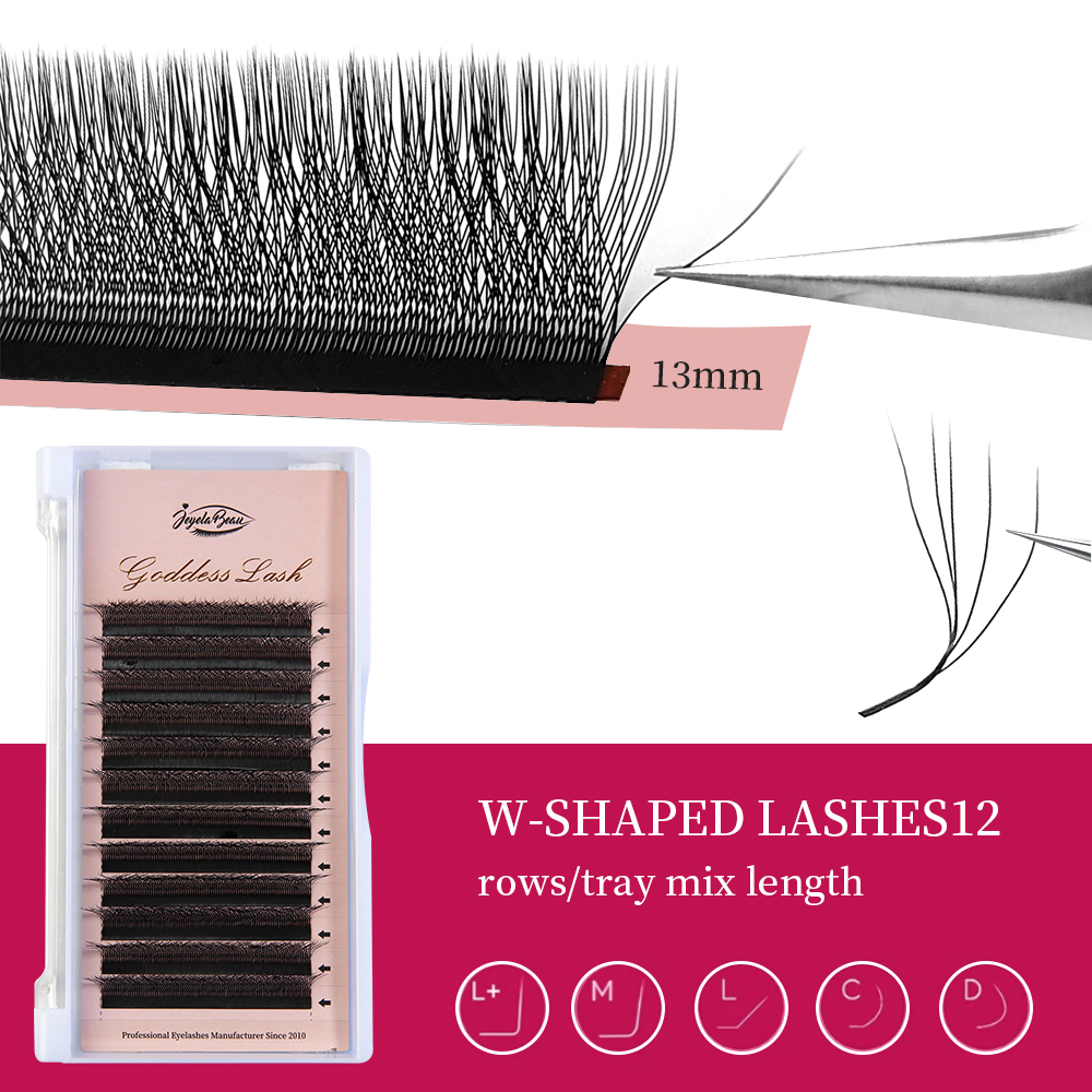 Godin W3D 4D 5D M Curl Wimperv - Individual Lash Tray recensie en prijs