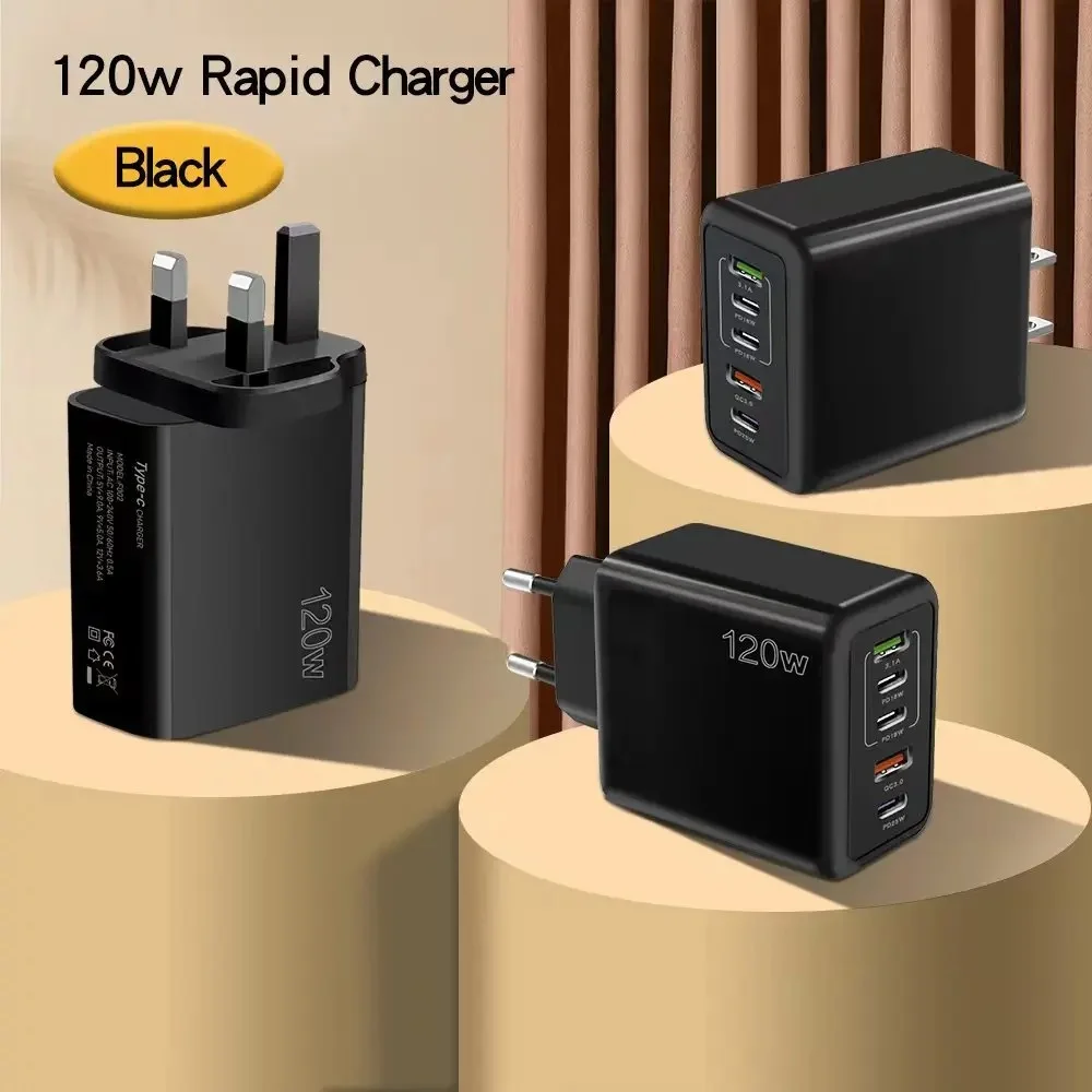 120W USB-lader met 5 poorten,  - Eyelash Extension Uk recensie en prijs