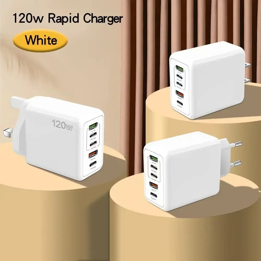 120W USB-lader met 5 poorten,  - Eyelash Extension Uk recensie en prijs