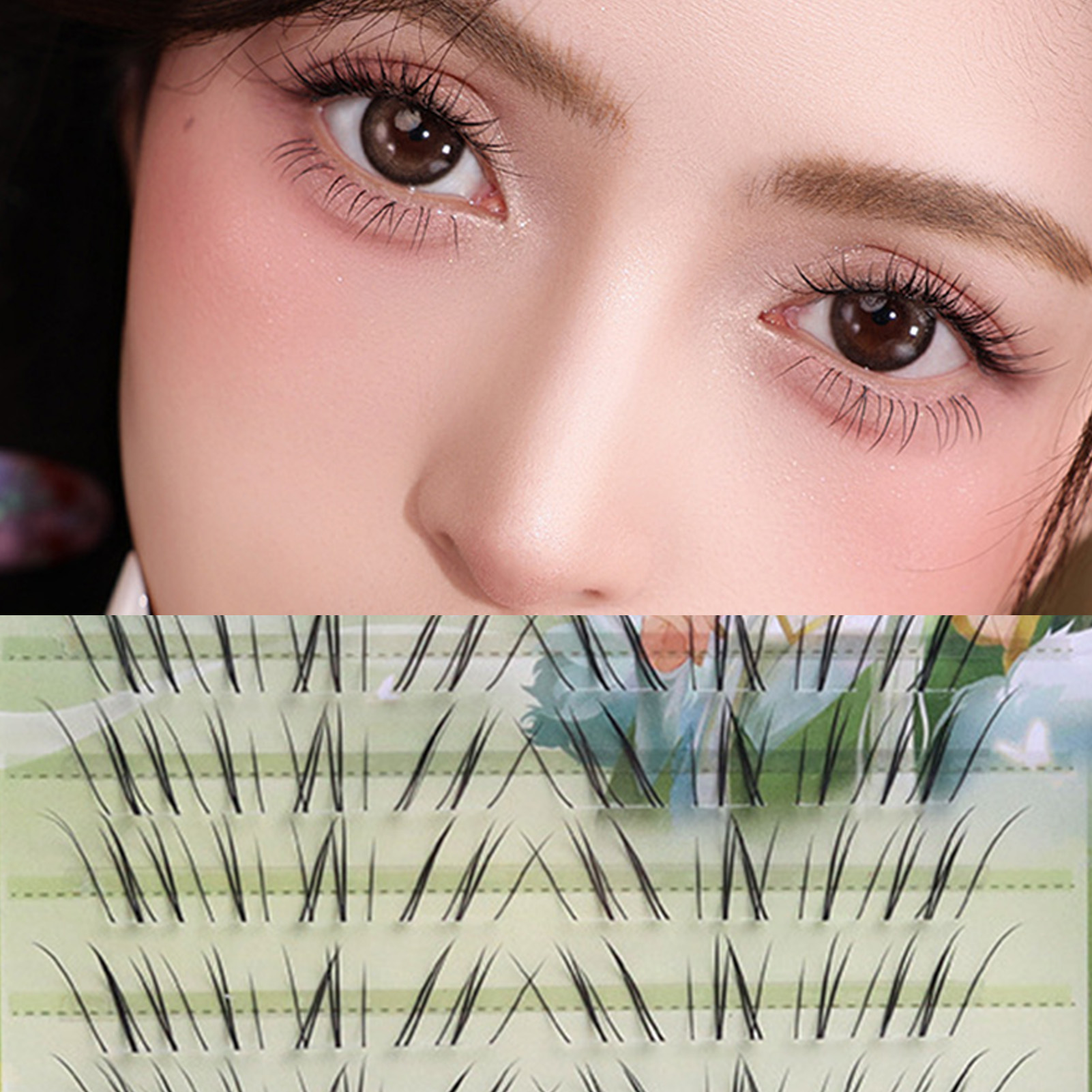 10 rijen vossenstaart valse wi - Eyelash Extension In Chinese recensie en prijs
